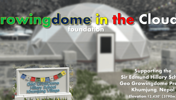 NIC-Nepal, and The Growing Dome in the Clouds Foundation